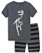 Boys Pajamas Dinosaur 100% Cotton Short Clothes Toddler Kids Pjs Sleepwear Pnat Set