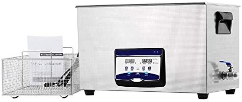 Digital Ultrasonic Cleaner 25 Ltr. with Lid, Digital Timer, Heater, Basket by mLabs