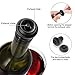 Yoocaa Wine Saver Preserver - with 1 Wine Vacuum Pump and 6 Wine Bottle Stoppers - Black