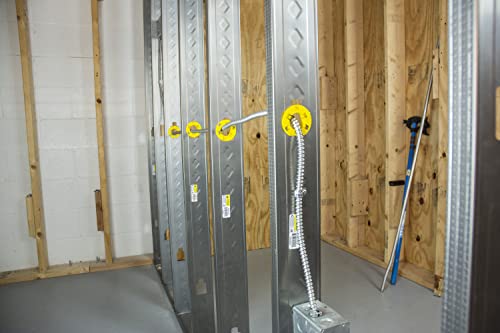 Halex 1-1/2 X 5 Inch Nail Plate - Zinc Plated Steel Wire Protector