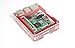 Zebra Case - Raspberry Pi 3 B+, Pi 2, Pi B+ and 2B (Berry Red) with Heatsinks ~ C4Labs