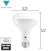 Triangle Bulbs 12-Watt (85-Watt Replacement) Soft White Floodlight BR30 LED Light Bulb, Dimmable, 1055 Lumens, 6-Pack