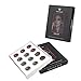 TOPBRIGHT 6 Pairs Rhinestone Crystal Screw Surgical Steel Tunnels Ear Expander Plugs Piercing Gauges