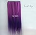 X&Y ANGEL Two Tone One Piece Straight Synthetic Thick Hair Extension Clip-on Hairpieces