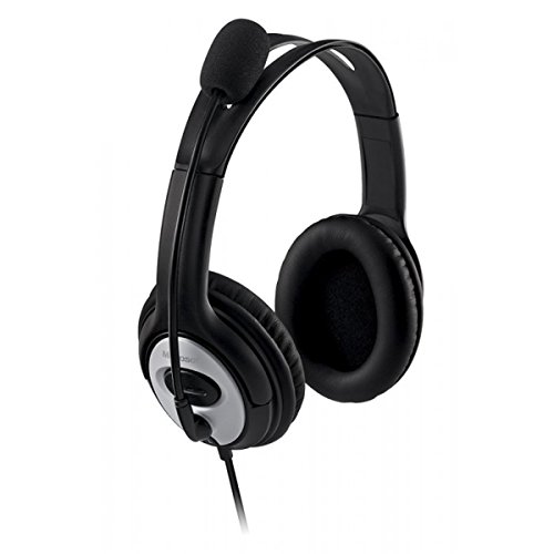 Microsoft LifeChat LX-3000 Headset (JUG-00013) with Clear stereo sound, Plug and Play, Noise-cancelling Microphone for Laptop/PC, Over-Ear