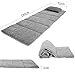 Niceway Portable Grey Mattress Sleeping Pad, Strong Stable Collapsible Great for Camping, Traveling and Home Lounging