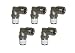 PneumaticPlus PN15 Series Push to Connect Tube Fitting, Male Elbow (1/4" Tube X 1/4" NPT) - Pack of 5 primary