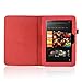 ACdream Kindle Fire HD 7 (2012 Version) Case, Amazon Kindle Fire HD7 (2012 Previous Model) Case - PU Leather Cover Case for Kindle Fire HD 7(2012 Version) with Auto Sleep Wake Function, Red
