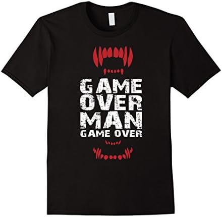 Men's Game Over Man - Mens T Shirt XL Black