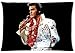 Accurate Store American singer,musician Elvis Presley Pillow case Covers Standard Size 20