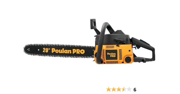 Amazon Com Poulan Pro 966558001 Pp4620avx 46cc Gas Chainsaw 20 Inch Power Chain Saws Garden Outdoor