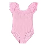 BHL Girls Dance Leotard 3-12 Years Lace Short Sleeve