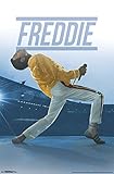 Trends International Queen-Freddie Live Wall Poster, 22.375