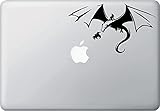 Dragon Rider - D1 - Macbook or Laptop Decal Copyright © Yadda-Yadda Design Co. (7