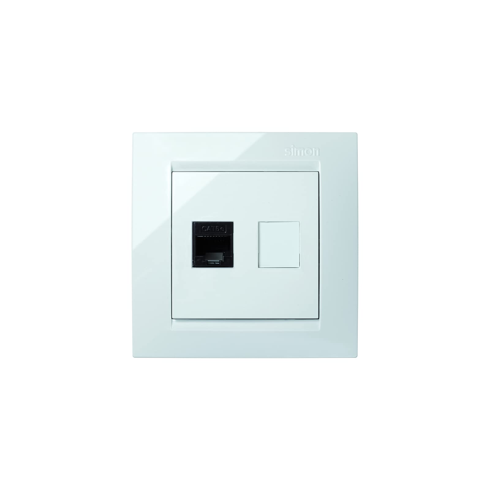 SIMONBRICO 0 Socket Radio-TV Intermediate Aluminium Simon 15