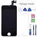 Pre-Assembled Screen Replacement for iPhone 6 Plus Gray, LCD Display and Touch Screen Digitizer Replacement for A1522, A1524, A1593w/Facing Proximity Sensor, Ear Speaker, Front Camera and Repair Tools