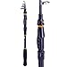 Sougayilang Fishing Rod - 24 Ton Carbon Fiber, Portable Telescopic Super Hard Ultralight Fishing Pole for Travel Surf Saltwater Freshwater Bass Boat Fishing