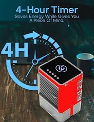 COOLECH Personal Air Conditioner w/Remote & LED