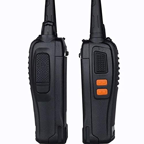 Kit 2 Rádio Comunicador Walk Talk HT UHF 16 Canais Baofeng