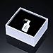 Canomo 520 Pieces Blank Jewelry Price Tags Stickers and 500 Pieces String Jewelry Price Label for Jewelry Display, Rectangle Shape, White