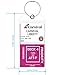 GreatShield Cruise Luggage Tag Holder (8 Pack) with Zip Seal & Steel Loops, Weather Resistance PVC Pouch - Clear