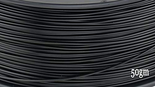 NuNus PETG Filament (50g Sample / 1,75mm schwarz) NuNus Filament ist passend für alle gängigen Desktop 3D Drucker.