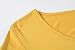 LARACE Women 3/4 Sleeve Tunic Top Loose Fit Flare T-Shirt(3X, Yellow)