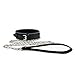 Super Soft Leather Fur Collar Choker with Leash Chain Necklace for Women Ladies