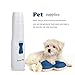 Bonve Pet Dog Nail Grinder, 2-Speed Electric Pet Nail Trimmer Rechargeable Gentle Painless Paws Grooming Trimming Smoothing for Small Medium Large Dogs & Cats