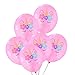 30 Pcs Unicorn Birthday Balloons Pink Unicorn Balloons for Unicorn Theme Party, Kids Birthday Party, Baby Shower, Festival Party Decorations (Pink)