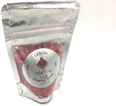 Handmade Lemon Foot soak salt 2 oz