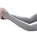 Nanxson Arm Sleeves UV Protection Cooling Compression Sleeves for Running Basketball Outdoor Sports ST0070 (one size, grey)