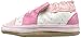 Robeez Girls' Trendy Trainer Crib Shoe, Trendy Trainer Pink, 6-12 Months M US Infant