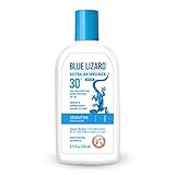 Blue Lizard Australian Sunscreen - Sensitive Skin Sunscreen SPF 30+ Broad Spectrum UVA/UVB Protection - 8.75 oz Bottle
