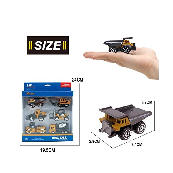 Kid-Diecast-Metal-Cars-Engineering-Vehicles-SetConstruction-Toys-for-Boys-3-Year-Olds-Sand-Pit-Play-6pcs-Set Kid Diecast Metal Cars Engineering Vehicles Set,Construction Toys for Boys 3 Year Olds Sand Pit Play (6pcs Set)
