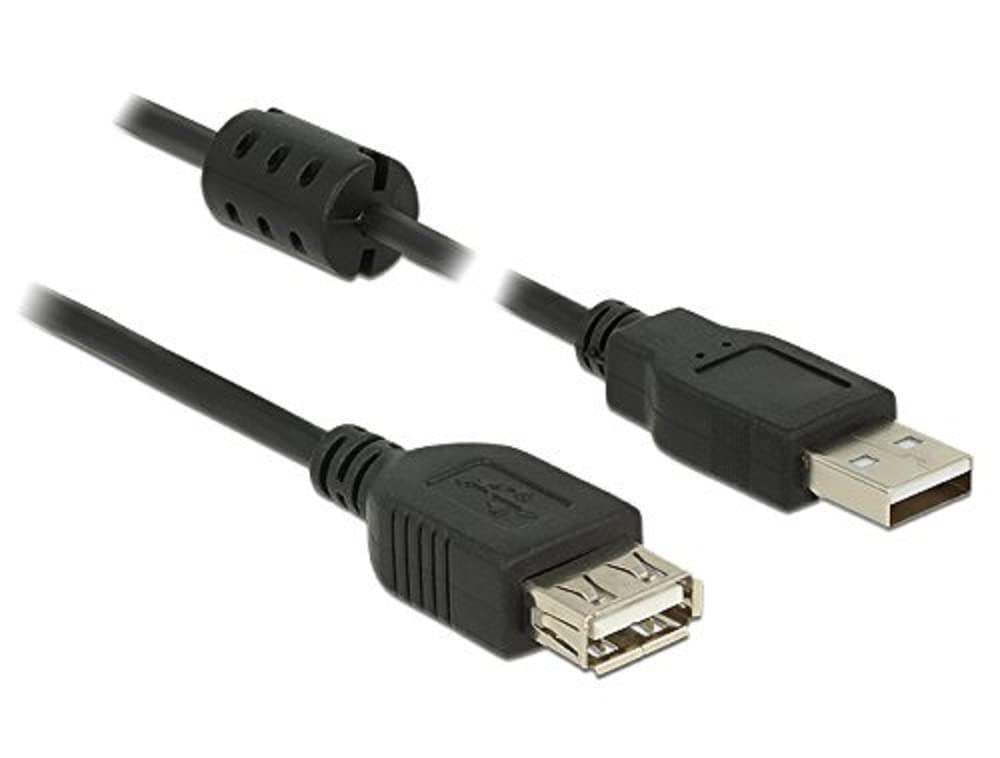 Delock Extension Cable USB 2.0 Type A Male > USB 2.0 Type A Female 2.0 m Black