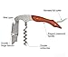 Simplife Waiters Corkscrew Wine Opener Premium Rosewood All-in-one Corkscrew Professional Restaurant Quality Bottle Opener and Foil Cutter