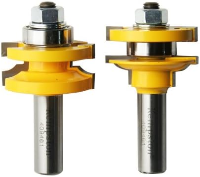 Kempston 409461 Matched Rail & Stile Set - Bead 1/2-Inch Shank, 1-5/8-Inch Cutting Diameter, 1-Inch Cutting Length