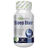 Natural Sleeping Aid Extra Strength by ElixirPure - Insomnia Relief - 100% Natural High Potency Formula Sleep Aid Supplement