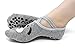 Yoga Socks for Women Barre Sock Grip Non-Slip No-Skid Pilates Hospital Maternity (4-Pair Mixed Light Color)