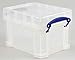 Really Useful Plastic Storage Box 3 Litre Clear