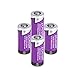 CR123A Rechargeable Batteries[Upgraded] Zeasun 3.7V 16340(123/123A) Lithium-ion Batteries with Case for Security Camera,700mAh,4 Pack