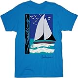Step Brothers Sailing Bahamas Turquoise Blue Adult T-shirt Tee