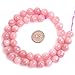 JOE FOREMAN 10mm Madagascar Rose Quartz Crystal Beads for Jewelry Making Natural Gemstone Semi Precious Round Grade 15
