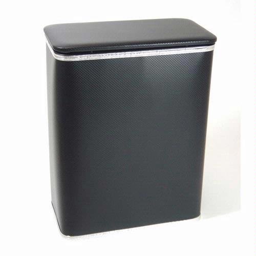 Budget Series Diamond Pattern Vinyl Jumbo Hamper 2291BKSV