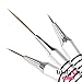Whats Up Nails - Pure Color Brushes 3 Pack (#10, #9, #12 Brushes)