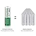 Deleepow Rechargeable AA Batteries Ni-MH 2700mAh Rechargeable Batteries Low Self Discharge AA Batteries, 4-Pack­