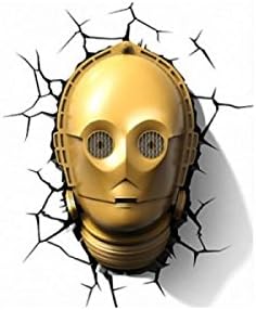Eurobric 2000 - Lampe Murale 3D Deco Light Star Wars - C3PO - 8414834142348