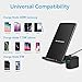 Amoner Wireless Charger, Qi-Certified 10W Wireless Charging Stand with 18W QC 3.0 Adapter Compatible with Galaxy S10/S9/S9+/S8/S8+, iPhone 11/11 Pro/11 Pro Max/Xs Max/Xs/XR/X/8/8Plus