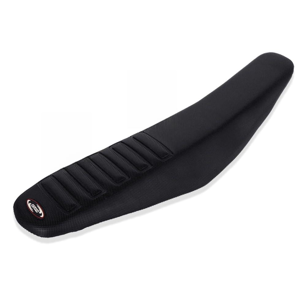Photo 1 of PROOTOM Motorcycle Seat Cover Universial Dirt Bike Gripper Soft Seat Cover Cushion with Particle Surface for CRF YZF RM KXF KLX TTR SX EXC (Black)
